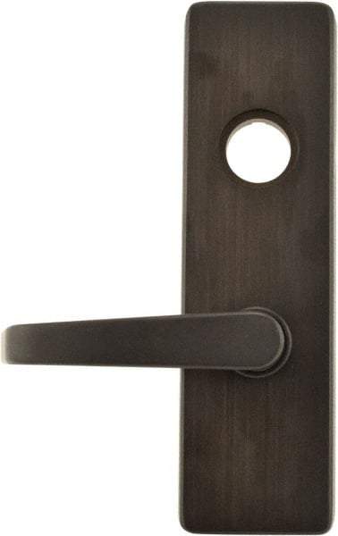 Stanley - Oil Rubbed Bronze Finish, Steel Lever Trim - Left Hand Reverse, For Exit Devices - All Tool & Supply