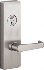 Stanley - Satin Stainless Steel Finish, Steel Lever Trim - Nonhanded, For Exit Devices - All Tool & Supply