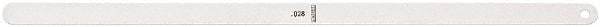 Starrett - Feeler Gages   Thickness (Decimal Inch): 0.0280    Leaf Length (Inch): 12 - All Tool & Supply