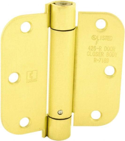 Hager - Specialty Hinges   Type: Self Closing Hinge    Length (Inch): 3-1/2 - All Tool & Supply