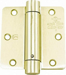 Hager - Specialty Hinges   Type: Self Closing Hinge    Length (Inch): 3-1/2 - All Tool & Supply