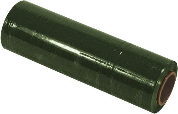 Made in USA - 18" x 1,500' 80 Gauge Green Cast Hand Stretch Film - All Tool & Supply