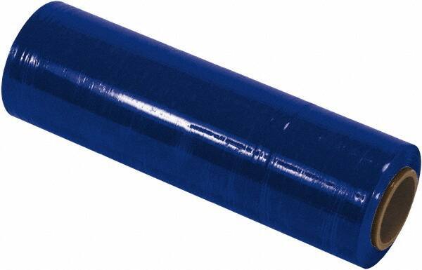 Made in USA - 18" x 1,500' 80 Gauge Blue Cast Hand Stretch Film - All Tool & Supply