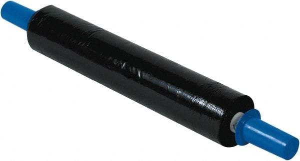 GoodWrappers - 20" x 1,000' 80 Gauge Black UVI Stretch Film - All Tool & Supply