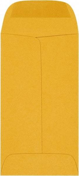 Made in USA - 5-1/4" Long x 2-7/8" Wide Gummed Flap Brown Kraft Envelope - Kraft - All Tool & Supply