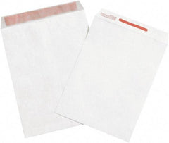 Dupont - 12" Long x 9" Wide Peel-Off Self-Seal Tyvek Flat Catalog Envelopes - White - All Tool & Supply