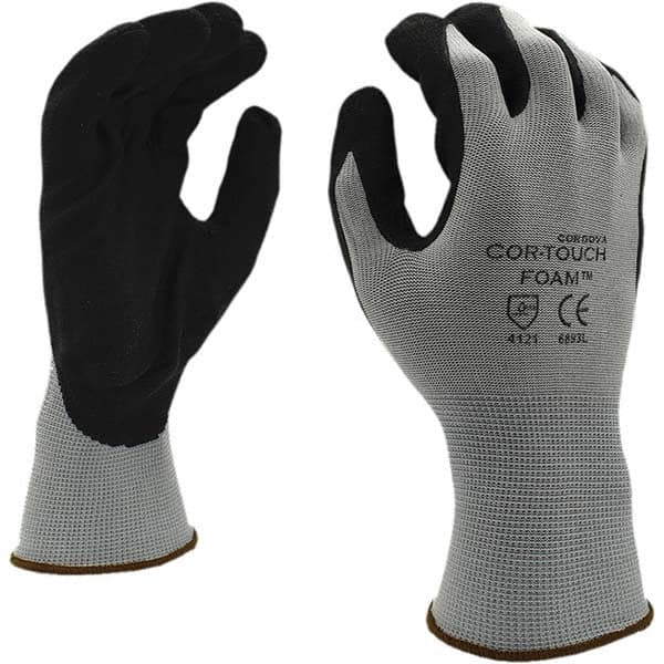 Cordova - Size L (9) Nitrile Coated Nylon Work Gloves - All Tool & Supply