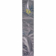 Made in USA - 26" Long x 10" Wide, 3.1 mil Thick, Open Top Static Shield Bag - Transparent, Metal-In, Standard Grade - All Tool & Supply