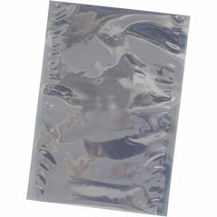 Made in USA - 10" Long x 8" Wide, 3 mil Thick, Open Top Open End Static Protection Bag - Transparent, Standard Grade - All Tool & Supply