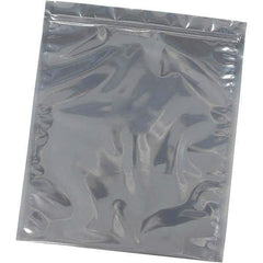 Made in USA - 10" Long x 8" Wide, 3 mil Thick, Self Seal Recloseable Zip Top Static Protection Bag - Transparent, Standard Grade - All Tool & Supply