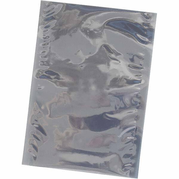 Made in USA - 5" Long x 3" Wide, 3 mil Thick, Open Top Open End Static Protection Bag - Transparent, Standard Grade - All Tool & Supply