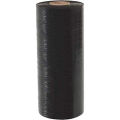 Made in USA - 20" x 5,000' 80 Gauge Black Blown Machine Stretch Film - All Tool & Supply