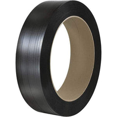 Made in USA - 7,200' Long x 1/2" Wide, Coil Case Polypropylene Strapping - 450 Lb Capacity, 0.022" Thick - All Tool & Supply