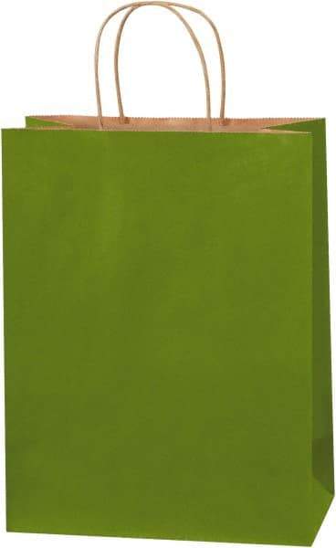 Made in USA - Kraft Grocery Bag - 10 x 5 x 13, Green Tea - All Tool & Supply