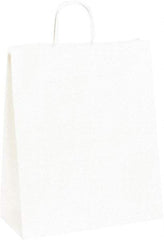 Made in USA - Kraft Grocery Bag - 13 x 6 x 15-3/4, White - All Tool & Supply