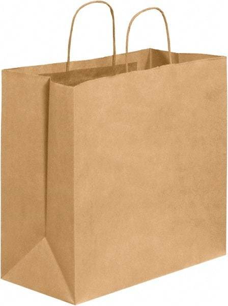 Made in USA - Kraft Grocery Bag - 13 x 7 x 13, Kraft - All Tool & Supply