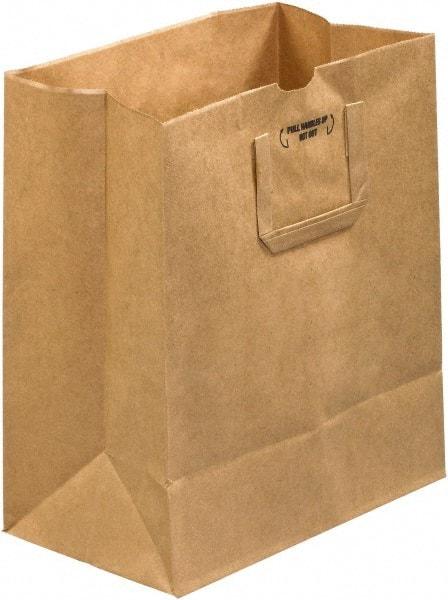 Made in USA - Kraft Grocery Bag - 12 x 7 x 14, Kraft - All Tool & Supply