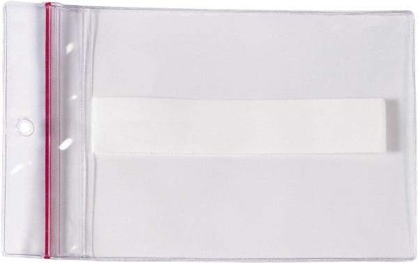 Superscan - 25 Piece Clear Press-On Vinyl Envelope - 3" High x 5" Wide - All Tool & Supply