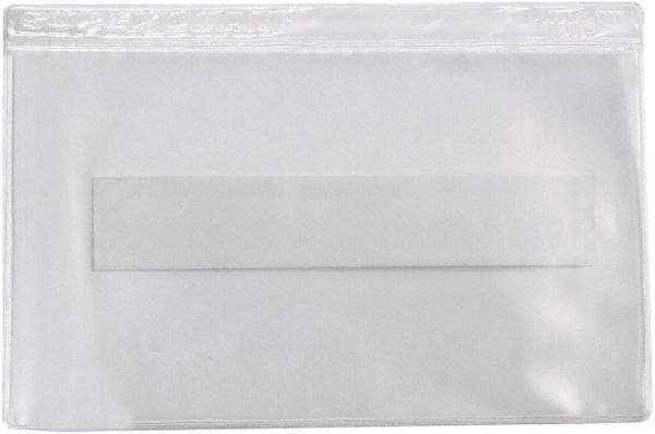 Superscan - 50 Piece Clear Press-On Vinyl Envelope - 2" High x 3-1/2" Wide - All Tool & Supply