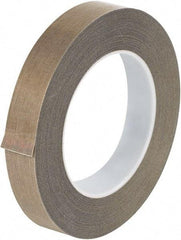 Made in USA - 36 Yd Long x 3/4" Wide, Brown Silicone PTFE Tape - 10 mil Thick - All Tool & Supply