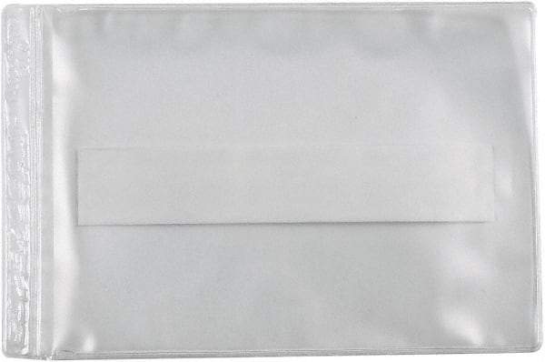 Superscan - 50 Piece Clear Press-On Vinyl Envelope - 9" High x 12" Wide - All Tool & Supply