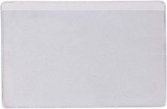 Superscan - 50 Piece Clear Press-On Vinyl Envelope - 4" High x 6" Wide - All Tool & Supply