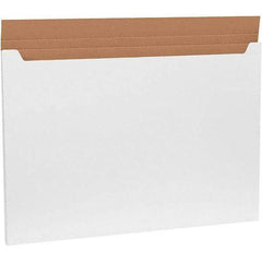 Made in USA - 26" Wide x 38" Long x 1" High Rectangle Crush Proof Mailers - 1 Wall, White - All Tool & Supply