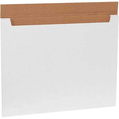 Made in USA - 22" Wide x 28" Long x 1/4" High Rectangle Crush Proof Mailers - 1 Wall, White - All Tool & Supply