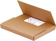 Made in USA - 10-1/2" Wide x 11-3/4" Long x 2-1/4" High Rectangle Crush Proof Mailers - 1 Wall, Kraft (Color) - All Tool & Supply