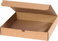 Made in USA - 10-3/4" Wide x 11-3/4" Long x 2-1/4" High Rectangle Crush Proof Mailers - 1 Wall, Kraft (Color) - All Tool & Supply