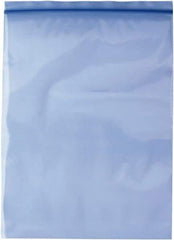 Made in USA - 8 x 10", 4 mil VCI Reclosable Polybags - Blue - All Tool & Supply