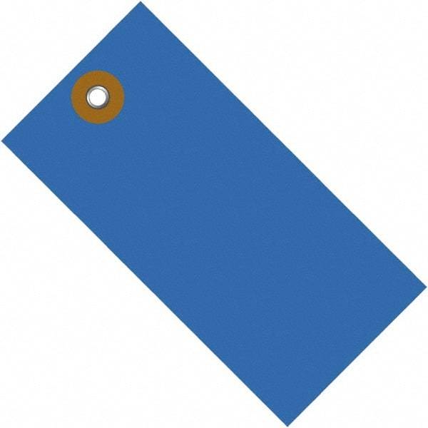 Dupont - 3-1/4" High x 1-5/8" Long, Safety & Facility Blank Tag - Blue Spunbonded Olefin - All Tool & Supply