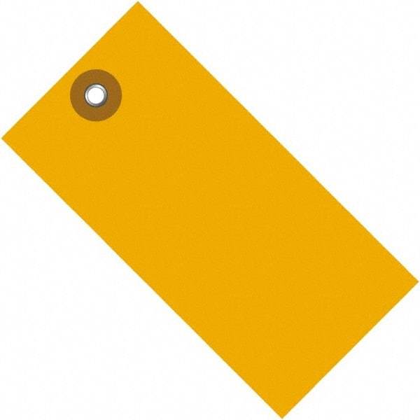 Dupont - 3-1/4" High x 1-5/8" Long, Safety & Facility Blank Tag - Orange Spunbonded Olefin - All Tool & Supply