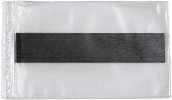 Superscan - 50 Piece Clear Magnetic Vinyl Envelope - 3" High x 5" Wide - All Tool & Supply