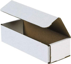 Made in USA - 3" Wide x 8" Long x 2" High Rectangle Crush Proof Mailers - 1 Wall, White - All Tool & Supply