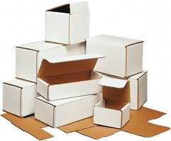 Made in USA - 3-1/2" Wide x 27-1/2" Long x 3-1/2" High Rectangle Crush Proof Mailers - 1 Wall, White - All Tool & Supply