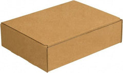 Made in USA - 8-3/4" Wide x 11-1/8" Long x 3" High Rectangle Crush Proof Mailers - 1 Wall, Kraft (Color) - All Tool & Supply