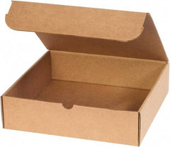 Made in USA - 11-3/4" Wide x 12" Long x 3-1/4" High Rectangle Crush Proof Mailers - 1 Wall, Kraft (Color) - All Tool & Supply