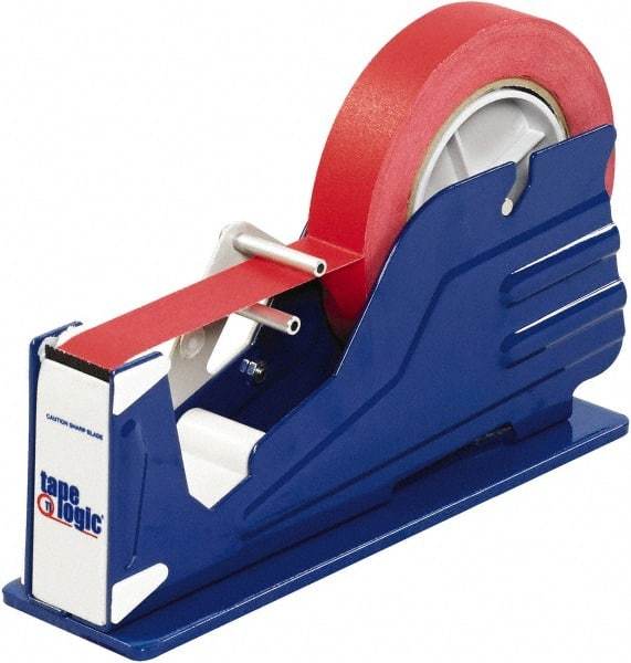 Tape Logic - 1" Wide, Single Roll, Manual Table/Desk Tape Dispenser - Metal, Unlimited Dispensed Tape Length - All Tool & Supply