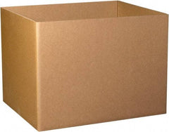 Made in USA - 40" Wide x 48" Long x 36" High Rectangle Heavy Duty Corrugated Box - 3 Walls, Kraft (Color), 280 Lb Capacity - All Tool & Supply