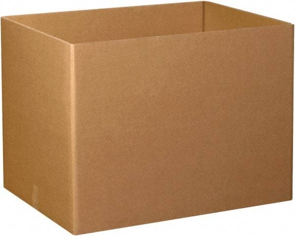 Made in USA - 30" Wide x 40" Long x 30" High Rectangle Heavy Duty Corrugated Box - 3 Walls, Kraft (Color), 280 Lb Capacity - All Tool & Supply