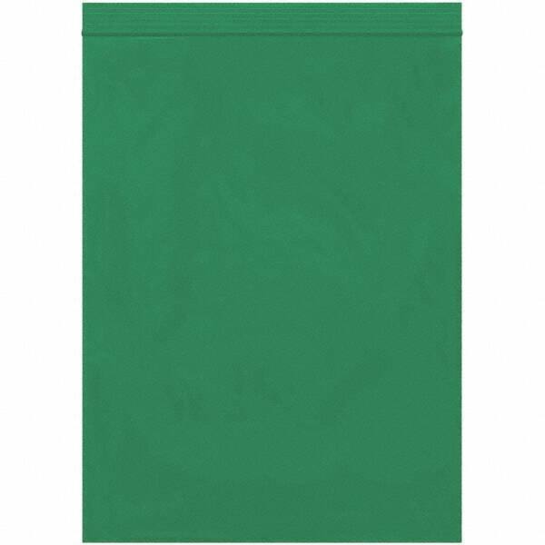 Value Collection - 9 x 12", 2 mil Reclosable Polybags - Green - All Tool & Supply