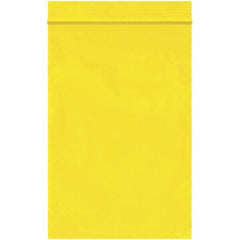 Value Collection - 4 x 6", 2 mil Reclosable Polybags - Yellow - All Tool & Supply