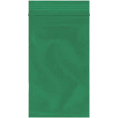 Value Collection - 3 x 5", 2 mil Reclosable Polybags - Green - All Tool & Supply