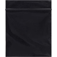 Value Collection - 3 x 3", 2 mil Reclosable Polybags - Black - All Tool & Supply