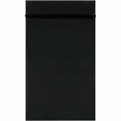 Value Collection - 2 x 3", 2 mil Reclosable Polybags - Black - All Tool & Supply