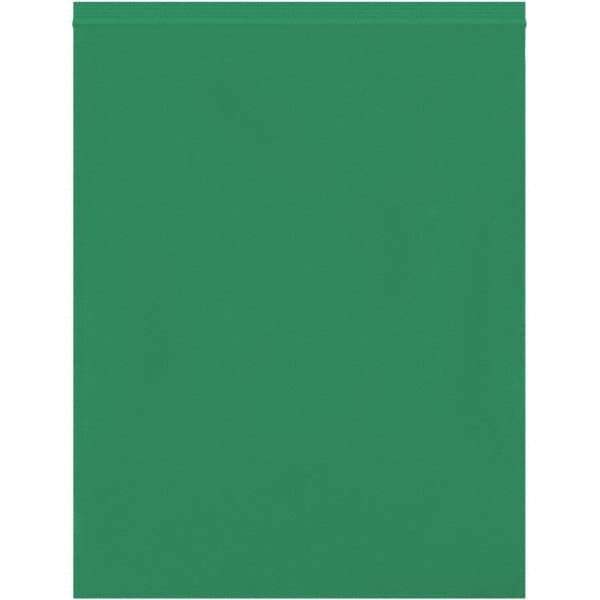 Value Collection - 12 x 15", 2 mil Reclosable Polybags - Green - All Tool & Supply