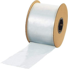 Made in USA - 12 x 15", 1 mil Roll Polybags - Clear - All Tool & Supply