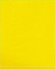 Value Collection - 12 x 15", 2 mil Flat Polybags - Yellow - All Tool & Supply