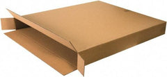 Made in USA - 5" Wide x 36" Long x 42" High Rectangle Corrugated Shipping Box - 1 Wall, Kraft (Color), 95 Lb Capacity - All Tool & Supply